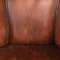 Vintage Dutch Matched Sheepskin Leather Tub Chairs, 1970, Set of 2 30