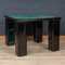 Lacquered Wood Games Table and Chairs by Pierluigi Molinari for Pozzi, 1970, Set of 5 5