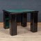 Lacquered Wood Games Table and Chairs by Pierluigi Molinari for Pozzi, 1970, Set of 5, Image 5