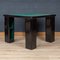 Lacquered Wood Games Table and Chairs by Pierluigi Molinari for Pozzi, 1970, Set of 5 7