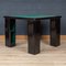 Lacquered Wood Games Table and Chairs by Pierluigi Molinari for Pozzi, 1970, Set of 5, Image 7