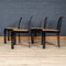 Lacquered Wood Games Table and Chairs by Pierluigi Molinari for Pozzi, 1970, Set of 5, Image 15