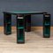 Lacquered Wood Games Table and Chairs by Pierluigi Molinari for Pozzi, 1970, Set of 5 6