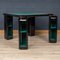 Lacquered Wood Games Table and Chairs by Pierluigi Molinari for Pozzi, 1970, Set of 5, Image 6