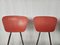 Set da pranzo con tavolo e 4 sedie in formic rossa, Italia, anni '70, set di 5, Immagine 24
