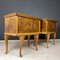 Tables de Chevet Vintage en Bois, Italie, 1950s, Set de 2 3