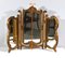 Triptych Mirror in Gilded Wood, 1930s 13