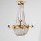 Chandelier with Crystals, France, 1830s, Image 2