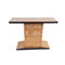 Table Console Vintage en Loupe 1