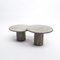 Tables Basses Rondes Mid-Century en Marbre, Italie, 1970, Set de 3 4