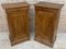Vintage French Provincial Walnut Nightstands, 1920, Set of 2 3