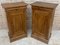 Vintage French Provincial Walnut Nightstands, 1920, Set of 2, Image 3