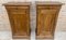 Vintage French Provincial Walnut Nightstands, 1920, Set of 2 6