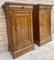 Vintage French Provincial Walnut Nightstands, 1920, Set of 2 5