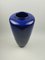 Cobalt Blue Floor Vase by Böttger Keramik Wandsbek BKW, 1960s 2