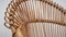 Mid-Century Shell-Shaped Chair in Rattan attributed to Franco Albini, 1950s, Set of 4, Image 2