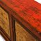 Großes Gansu Sideboard in Rot & Creme, 1920er 5