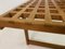 Panca Lattice in teak di Peter Lovig Nielsen, Danimarca, anni '60, Immagine 3