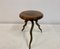 Antique Impala Horn Side Table, 1890s 1