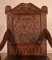 Early 17th Century Charles I Joined Oak Armchair 3