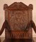 Early 17th Century Charles I Joined Oak Armchair, Image 3
