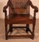 Early 17th Century Charles I Joined Oak Armchair 2