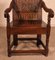 Early 17th Century Charles I Joined Oak Armchair, Image 2