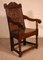 Early 17th Century Charles I Joined Oak Armchair 10