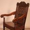 Early 17th Century Charles I Joined Oak Armchair 8