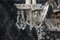 Mid 20th Century Murano Crystal Chandelier, Italy, 1950s, Image 4