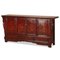 Red Lacquer Shanxi Sideboard with Carved Spandrels, 1920s, Image 2