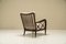 Armchairs in Ebonized Wood and Beige Upholstery by Paolo Buffa, Italy, 1940s, Set of 2, Image 7