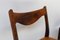Danish Modern Rosewood Dining Room Chairs GS61 by Arne Wahl Iversen, 1950s, Set of 4, Image 15
