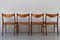 Danish Modern Rosewood Dining Room Chairs GS61 by Arne Wahl Iversen, 1950s, Set of 4 11