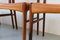 Danish Modern Rosewood Dining Room Chairs GS61 by Arne Wahl Iversen, 1950s, Set of 4 8