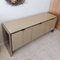 Postmodernes Vintage Sideboard aus Glas & Stahl von Ello Furniture, USA, 1980er 3