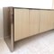 Postmodernes Vintage Sideboard aus Glas & Stahl von Ello Furniture, USA, 1980er 15