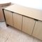 Vintage Postmodern Cream Glass & Steel Sideboard from Ello Furniture, USA, 1980s 9