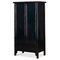 Teal Lacquer Tall Tapered Cabinet, 1920s, Image 1
