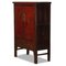 Mid Sized Shanxi Red Lacquer Cabinet, 1890s 1