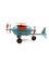 Red and Blue Airplane Toy, France, 1930s 21