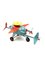 Red and Blue Airplane Toy, France, 1930s 17