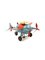 Red and Blue Airplane Toy, France, 1930s, Image 12