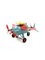 Red and Blue Airplane Toy, France, 1930s, Image 6