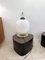 Lámpara italiana de latón y cristal de Murano, años 90, Imagen 2