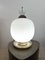 Italian Brass and Murano Glass Lamp, 1990s, Image 10