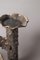 Mid-Century Modern French Brutalist Metal Candleholder, Image 2