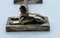 Porte-Couteaux Shpinx Antique en Plaqué Argent, Angleterre, Set de 2 9