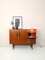 Skandinavisches Highboard mit schwarzen Details, 1960er 3