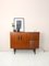 Skandinavisches Highboard mit schwarzen Details, 1960er 2